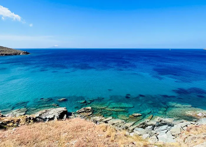 Thalassa, Beachfront, Private Pool & Sunset Views By Explore Andros *