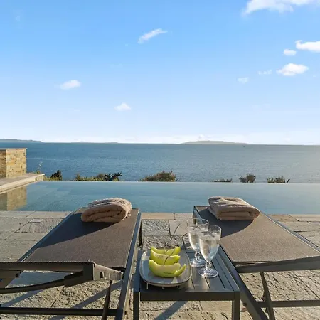 Thalassa, Beachfront, Private Pool & Sunset Views By Explore Andros