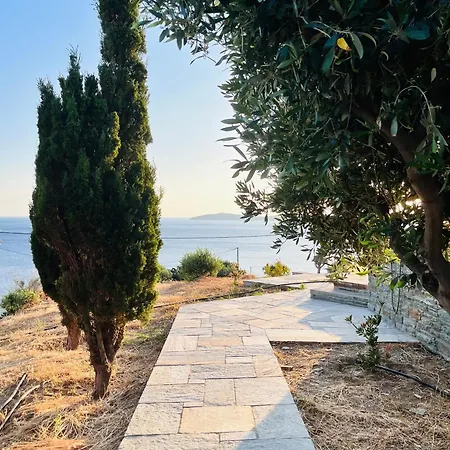 Thalassa, Beachfront, Private Pool & Sunset Views By Explore Andros