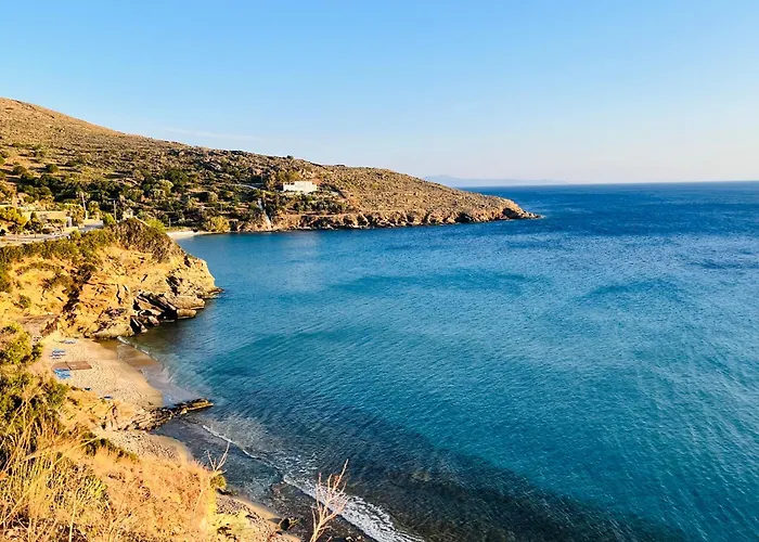 Thalassa, Beachfront, Private Pool & Sunset Views By Explore Andros Bací
