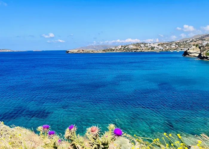 Thalassa, Beachfront, Private Pool & Sunset Views By Explore Andros * Bací